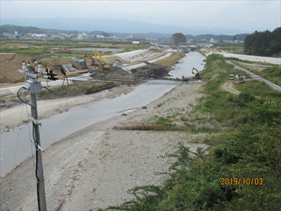 富岡町復旧工事