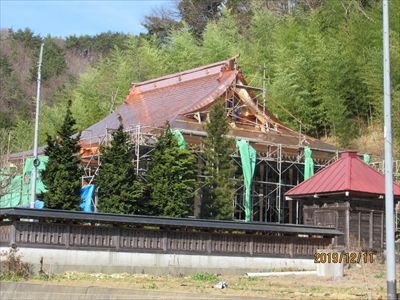 野川地区　観福寺本堂新築工事