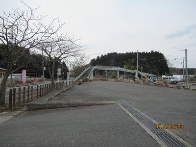 双葉駅南の風景